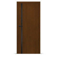 Фурнированa интериорнa вратa интарзия LUX 120 - черно