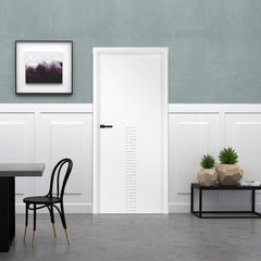 Лакирана врата ERKADO - MILDA 4, Цвят: UV ЛАК - Титаниево бяло от Еркадо