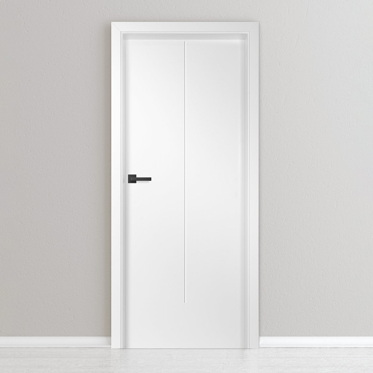 Лакиранa вратa ERKADO - SYLENA 3, Цвят: UV ЛАК - Титаниево бяло от Еркадо