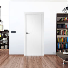 Лакиранa вратa ERKADO - SYLENA 3, Цвят: UV ЛАК - Титаниево бяло от Еркадо