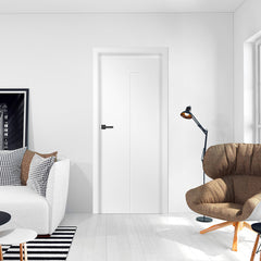 Лакиранa вратa ERKADO - SYLENA 5, Цвят: UV ЛАК - Титаниево бяло от Еркадо