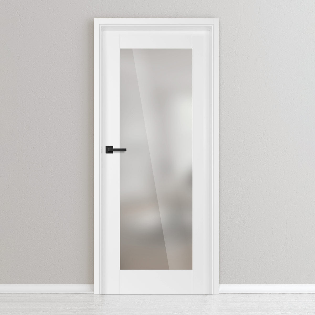 Лакирана врата ERKADO - TURAN 1, Цвят: UV ЛАК - Титаниево бяло от Еркадо