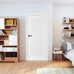 Лакирана врата ERKADO - TURAN 3, Цвят: UV ЛАК - Титаниево бяло от Еркадо