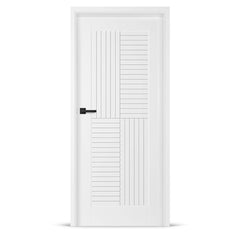Лакирана врата ERKADO - TURAN 5, Цвят: UV ЛАК - Титаниево бяло от Еркадо