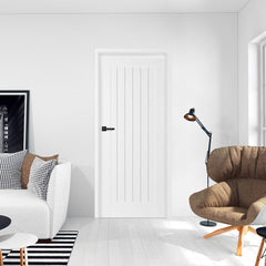 Лакирана врата ERKADO - TURAN 6, Цвят: UV ЛАК - Титаниево бяло от Еркадо