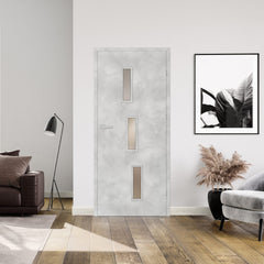 Врата ERKADO - ANSEDONIA 7, Цвят: GREKO Бяло от ЕРКАДО