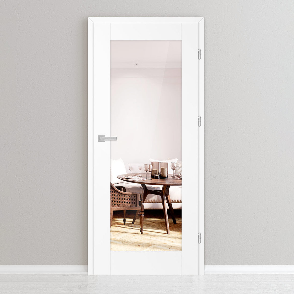 Врата ERKADO - FREZJA 7, Цвят: GREKO Бяло от ЕРКАДО