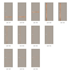 Интарзия LUX 516 - четкана мед