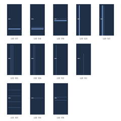 Интарзия LUX 712 - синя