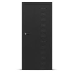 Фурнировани интериорни врати MILDA, Цвят: Черно от ЕРКАДО