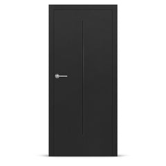 Фурнировани интериорни врати SYLENA, Цвят: Черно от ЕРКАДО