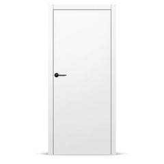 Фурнировани интериорни врати UNO PREMIUM, Цвят: Бяло от ЕРКАДО