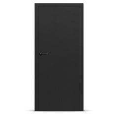 Фурнировани интериорни врати UNO PREMIUM, Цвят: Черно от ЕРКАДО