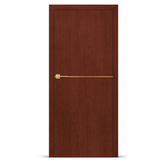 Фурнированa интериорнa вратa интарзия LUX 114 - четкано злато