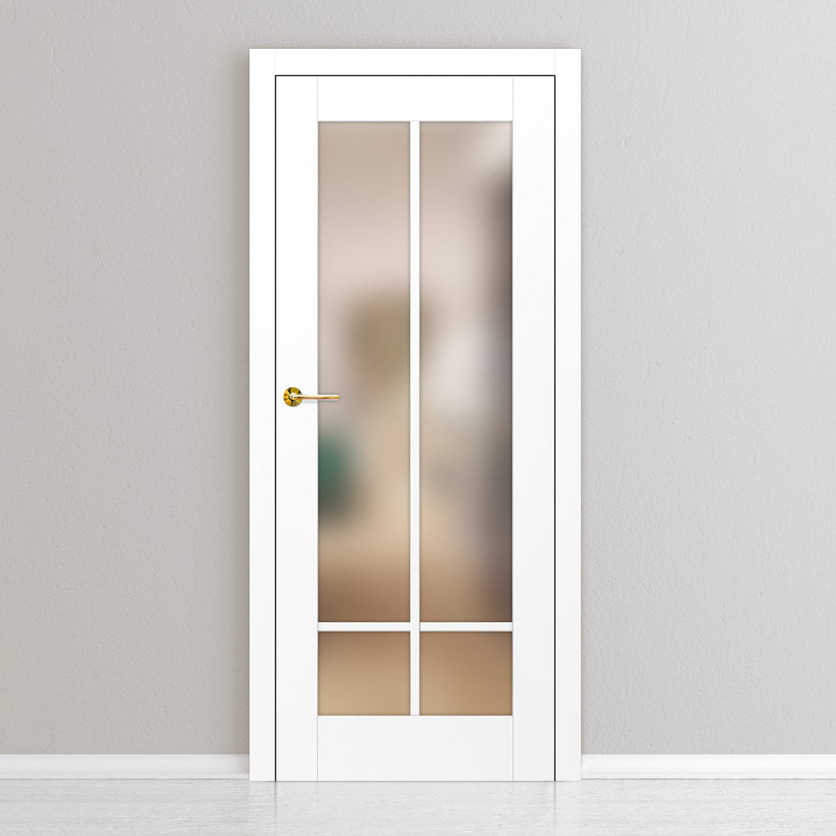 Лакиранa вратa ERKADO - AMARYLIS 4, Цвят: UV ЛАК - Титаниево бяло от Еркадо