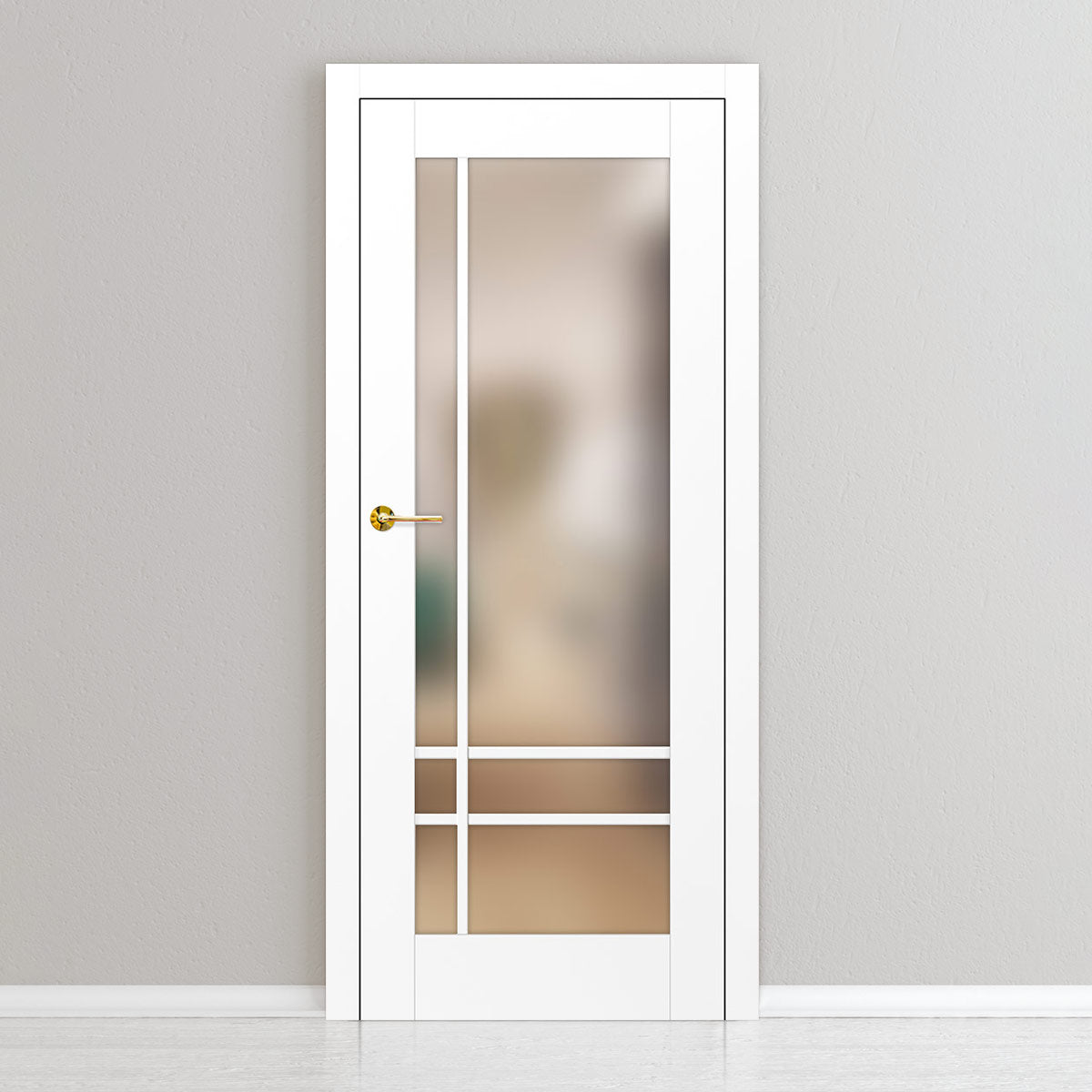 Лакиранa вратa ERKADO - AMARYLIS 6, Цвят: UV ЛАК - Титаниево бяло от Еркадо