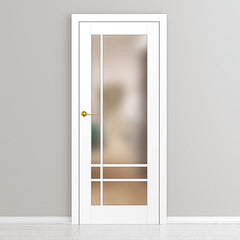 Лакиранa вратa ERKADO - AMARYLIS 6, Цвят: UV ЛАК - Титаниево бяло от Еркадо