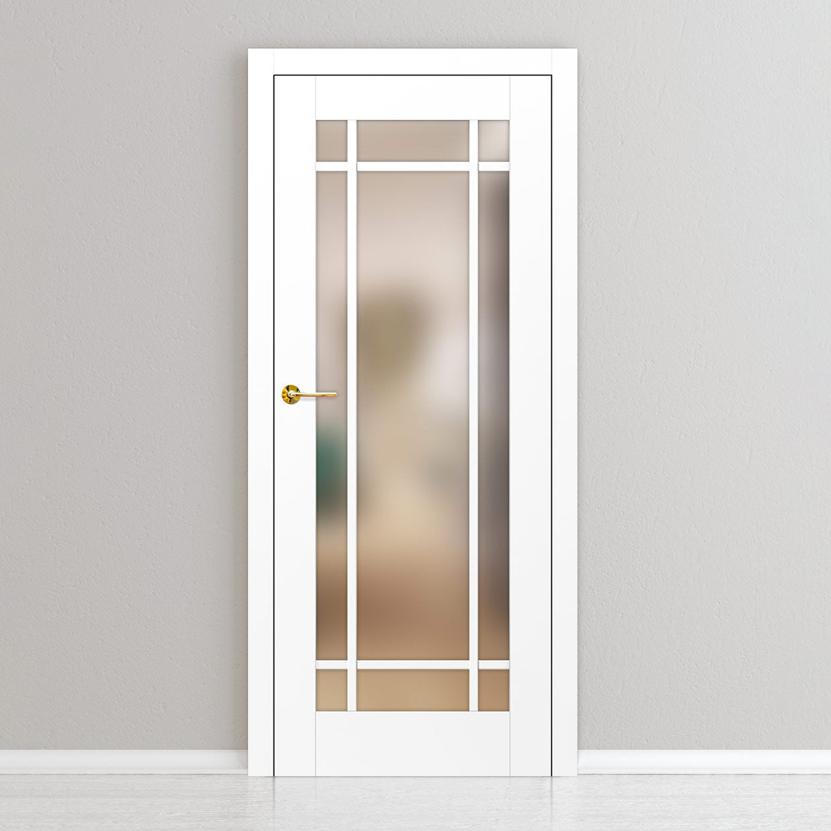 Лакиранa вратa ERKADO - AMARYLIS 8, Цвят: UV ЛАК - Титаниево бяло от Еркадо