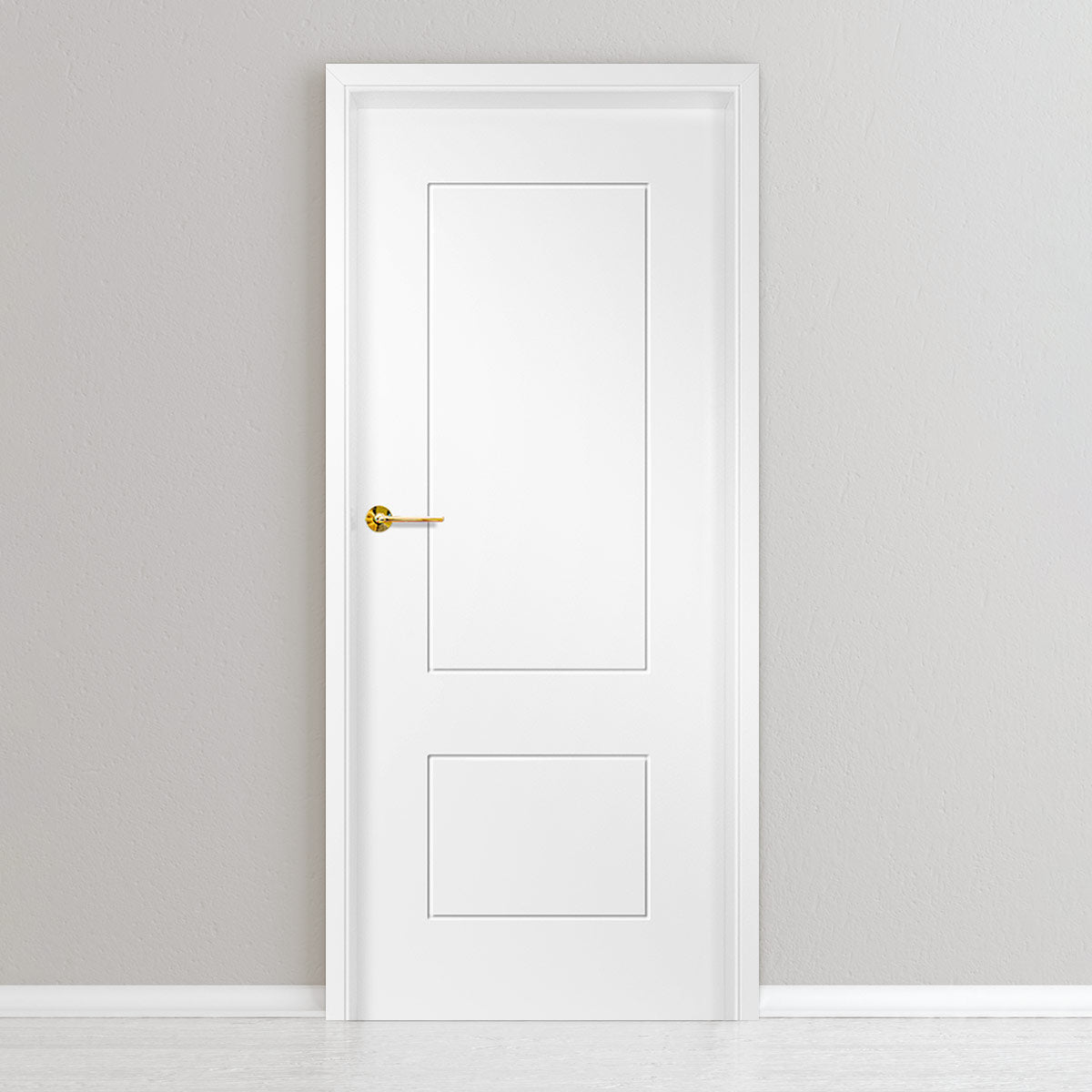 Лакиранa вратa ERKADO - ANUBIS 2, Цвят: UV ЛАК - Титаниево бяло от Еркадо