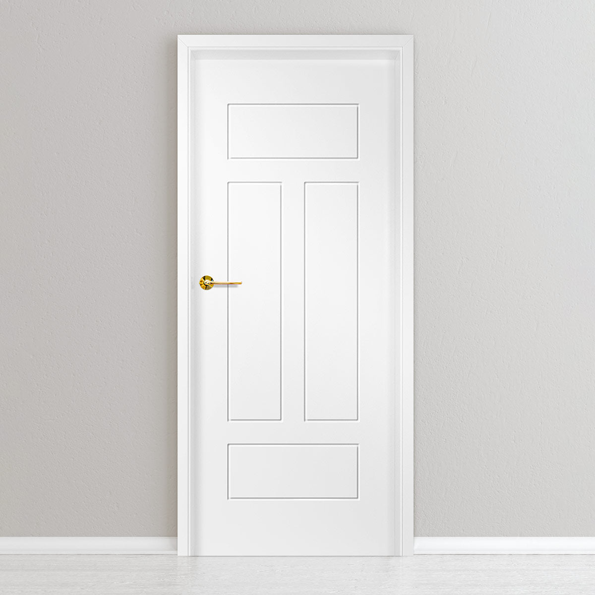 Лакиранa вратa ERKADO - ANUBIS 3, Цвят: UV ЛАК - Титаниево бяло от Еркадо