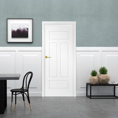 Лакиранa вратa ERKADO - ANUBIS 3, Цвят: UV ЛАК - Титаниево бяло от Еркадо