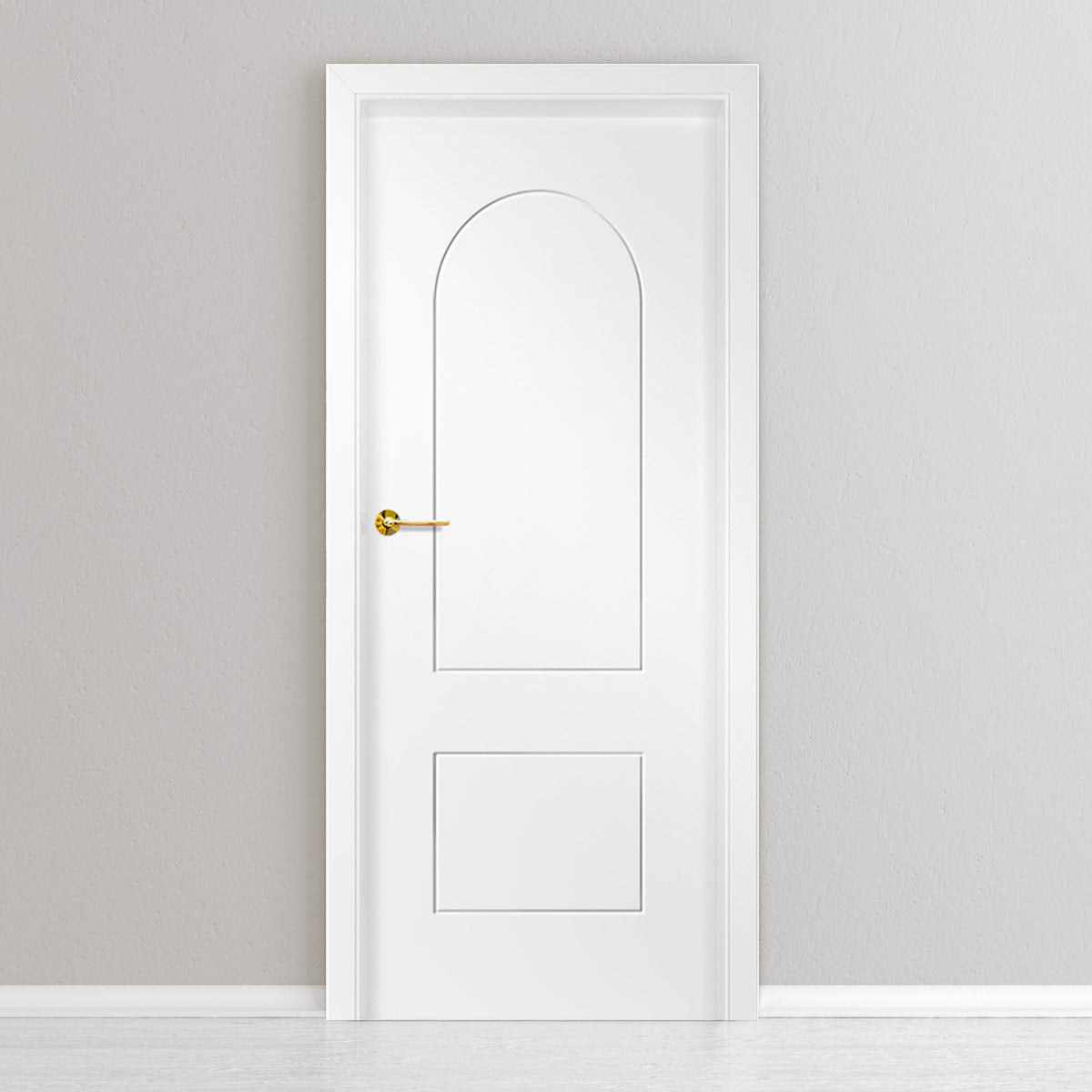 Лакиранa вратa ERKADO - ANUBIS 5, Цвят: UV ЛАК - Титаниево бяло от Еркадо