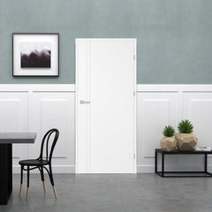 Лакирана врата ERKADO - BALDUR 2, Цвят: UV ЛАК - Титаниево бяло от Еркадо