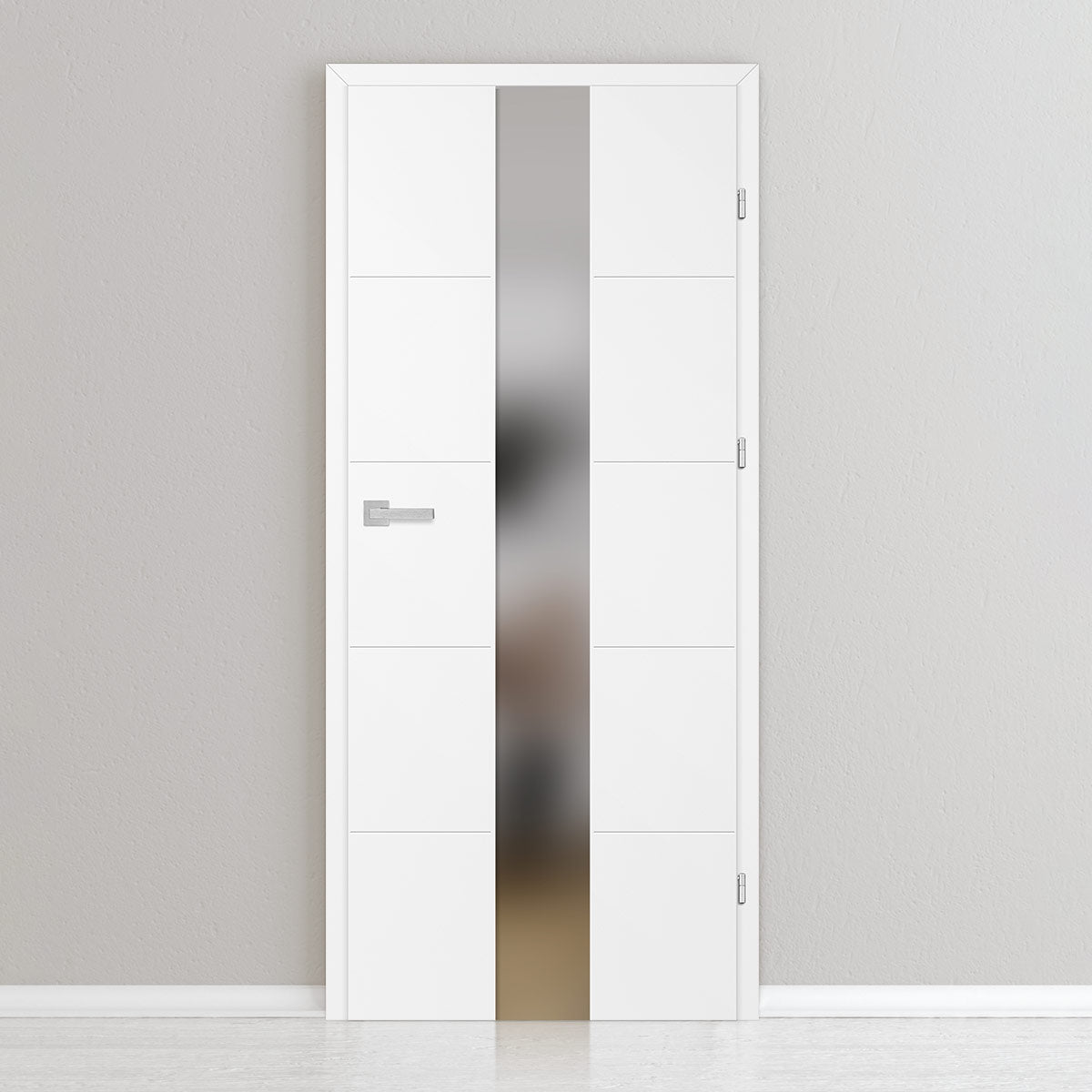 Лакирана врата ERKADO - BALDUR 5, Цвят: UV ЛАК - Титаниево бяло от Еркадо