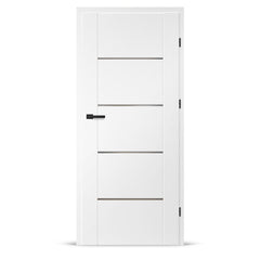 Лакиранa вратa ERKADO - LAURENCJA 1, Цвят: UV ЛАК - Титаниево бяло от Еркадо