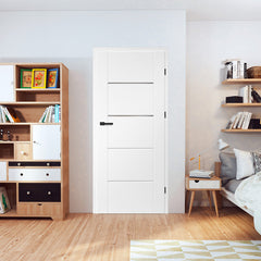 Лакиранa вратa ERKADO - LAURENCJA 2, Цвят: UV ЛАК - Титаниево бяло от Еркадо