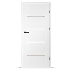 Лакиранa вратa ERKADO - LAURENCJA 4, Цвят: UV ЛАК - Титаниево бяло от Еркадо