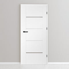 Лакиранa вратa ERKADO - LAURENCJA 4, Цвят: UV ЛАК - Титаниево бяло от Еркадо