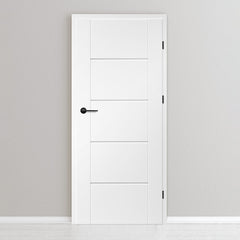 Лакиранa вратa ERKADO - LAURENCJA 6, Цвят: UV ЛАК - Титаниево бяло от Еркадо