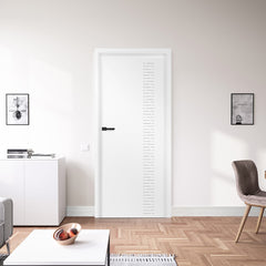 Лакирана врата ERKADO - MILDA 1, Цвят: UV ЛАК - Титаниево бяло от Еркадо