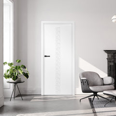 Лакирана врата ERKADO - MILDA 3, Цвят: UV ЛАК - Титаниево бяло от Еркадо