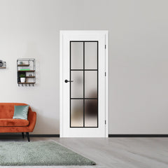 Лакиранa вратa ERKADO - MISKANT 2, Цвят: UV ЛАК - Титаниево бяло от Еркадо