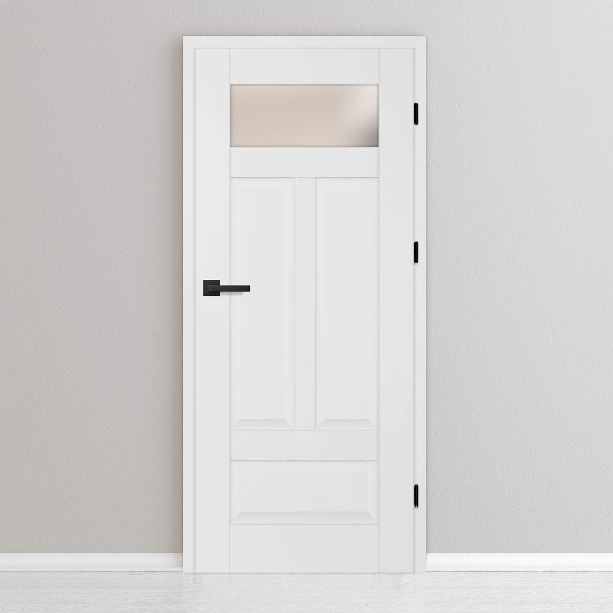 Лакирана врата ERKADO - NEMEZJA 10, Цвят: UV ЛАК - Титаниево бяло от Еркадо