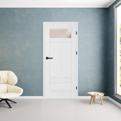 Лакирана врата ERKADO - NEMEZJA 10, Цвят: UV ЛАК - Титаниево бяло от Еркадо