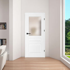 Лакирана врата ERKADO - NEMEZJA 4, Цвят: UV ЛАК - Титаниево бяло от Еркадо