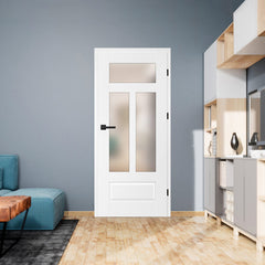 Лакирана врата ERKADO - NEMEZJA 9, Цвят: UV ЛАК - Титаниево бяло от Еркадо