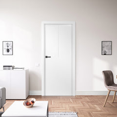 Лакиранa вратa ERKADO - SYLENA 4, Цвят: UV ЛАК - Титаниево бяло от Еркадо