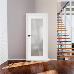 Лакирана врата ERKADO - TURAN 1, Цвят: UV ЛАК - Титаниево бяло от Еркадо