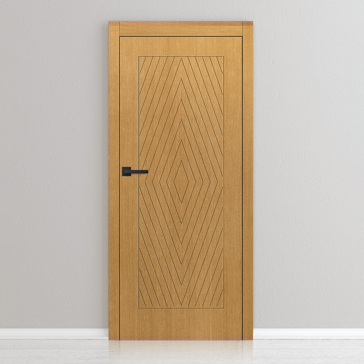 Фурнировани интериорни врати TURAN, Цвят: Бяло от ЕРКАДО