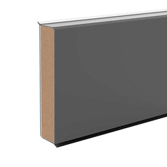 Перваз MDF, CUBU FLEX LIFE CUBU HDF - Антрацит, 80 мм на Doelken от ЕРКАДО